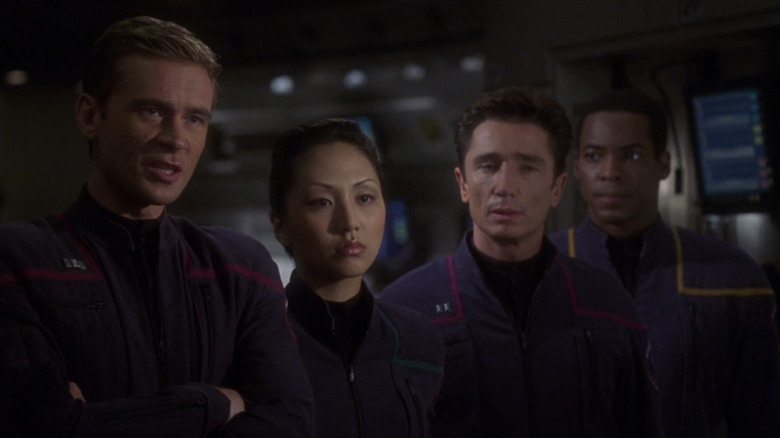 The crew of the original Enterprise