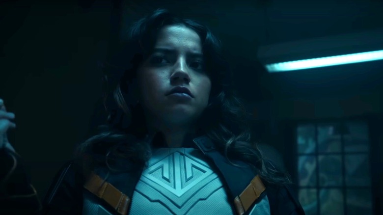 Hawkgirl/Kendra Saunders (Isabela Merced) in season 2 of Peacemaker.