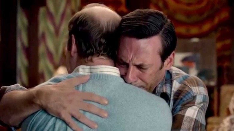 Don hugs Leonard