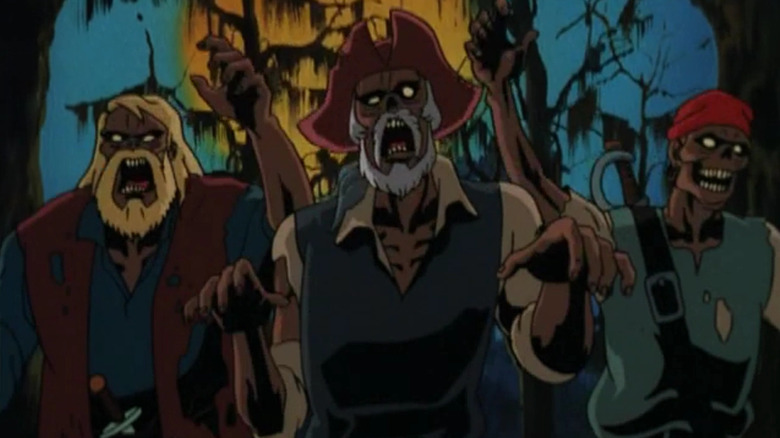The walking dead of Scooby-Doo on Zombie Island