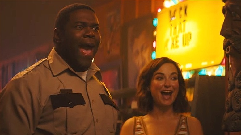 Sam Richardson seems happy