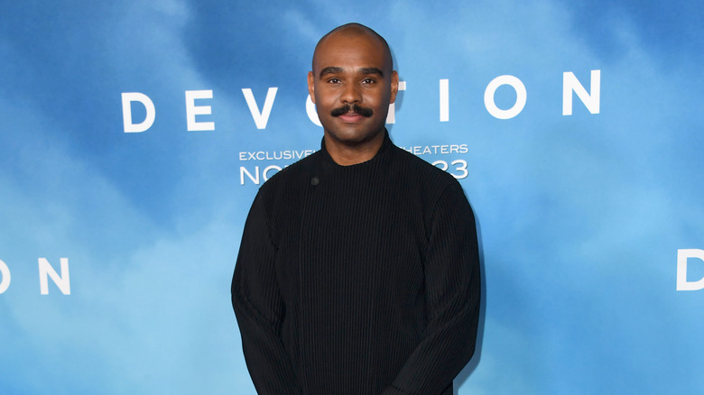 J.D. Dillard on Devotion red carpet