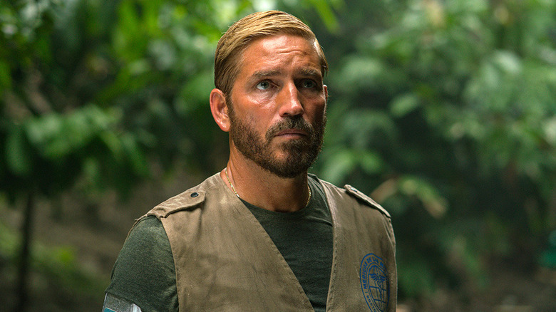 Jim Caviezel as Tim Ballard in The Sound of Freedom.