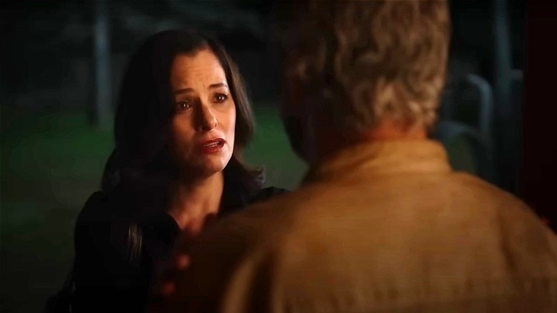 Elaine gazing at Beau
