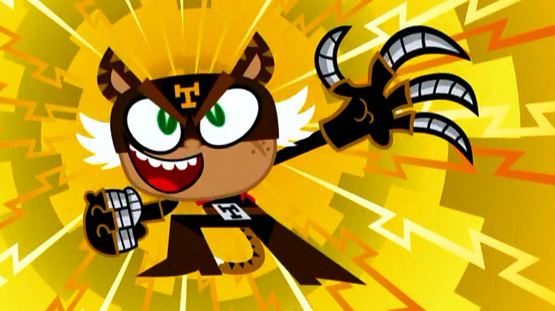 El Tigre posing with his claws out in El Tigre: The Adventures of Manny Rivera