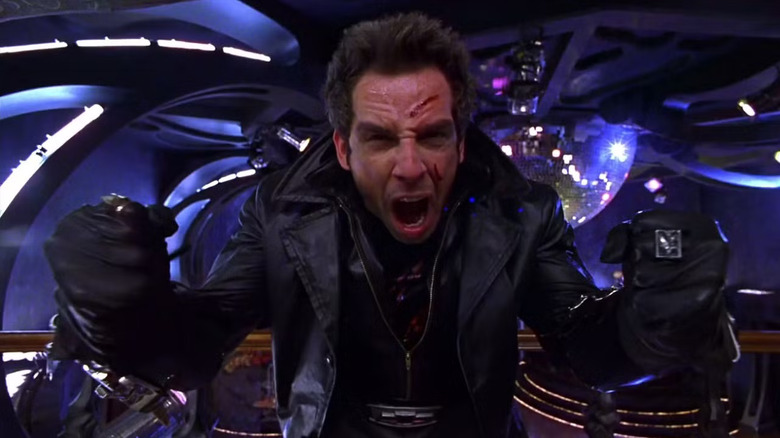 Mr. Furious (Ben Stiller) rages out in Mystery Men