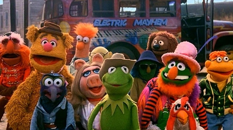 The cast of "The Muppet Movie"