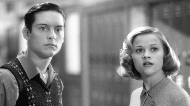 Tobey Maguire and Reese Witherspoon as teens