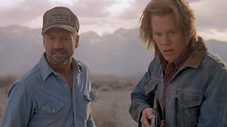 Fred Ward and Kevin Bacon