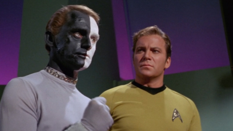 Frank Gorshin Star Trek alien with a color bias
