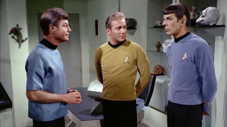 Kirk Bones Spock sickbay Star Trek
