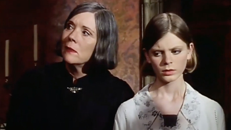 Diana Rigg and Emilia Fox 