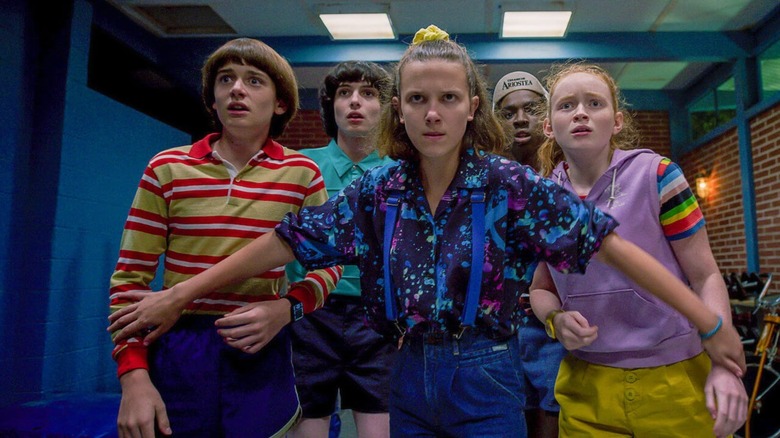 The cast of "Stranger Things"