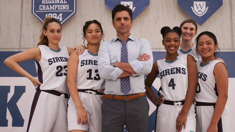 John Stamos and the cast of Big Shot