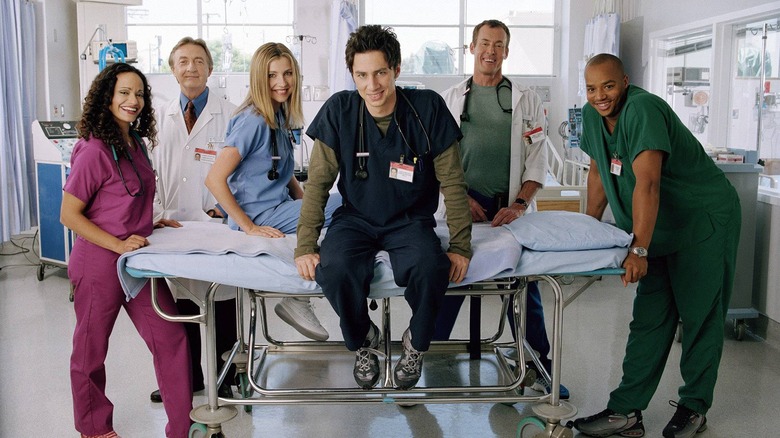 The cast of Scrubs