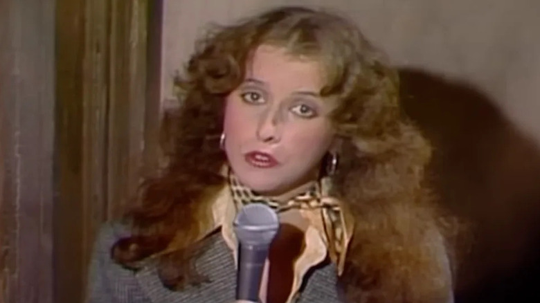 Laraine Newman as a correspondent for Weekend Update on SNL