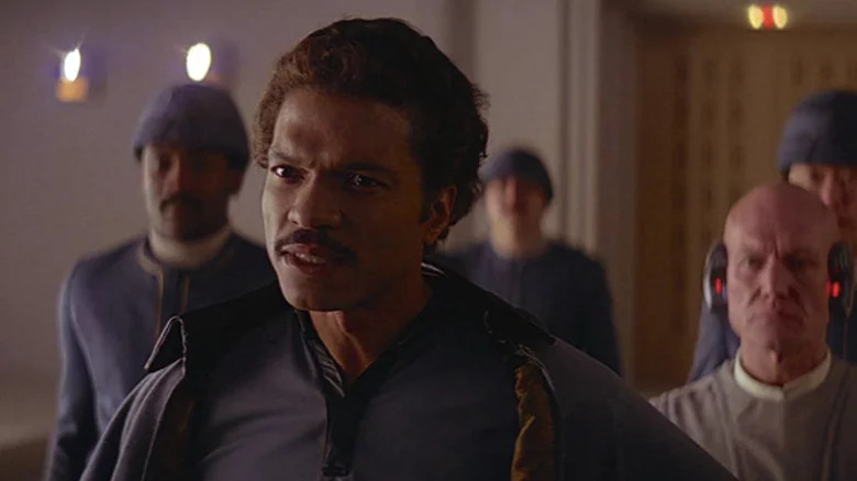 Lando and his entourage