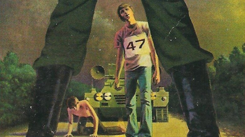 The Long Walk book cover teenagers soldiers