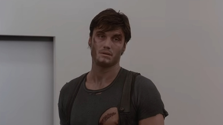 Dolph Lundgren's Frank Castle staring in The Punisher