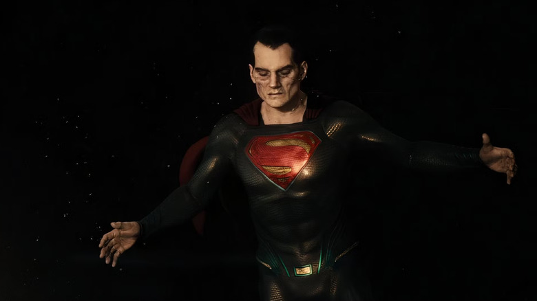 Henry Cavill as Superman, weakened from radiation in Batman v Superman: Dawn of Justice