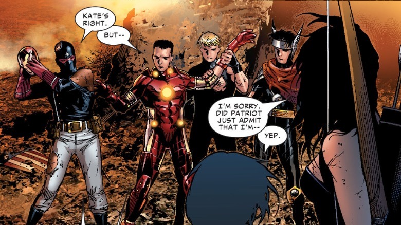 Patriot admits Hawkeye is right.