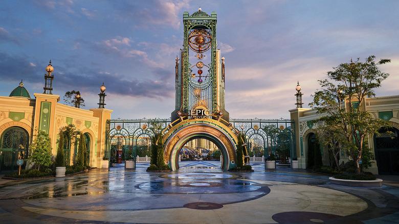 Main entrance to Epic Universe