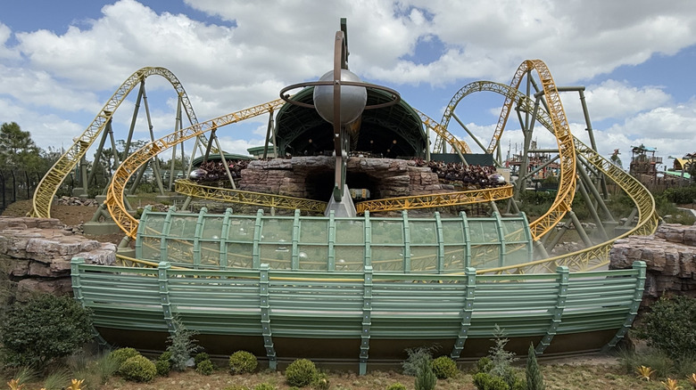 Stardust Racers roller coaster at epic universe