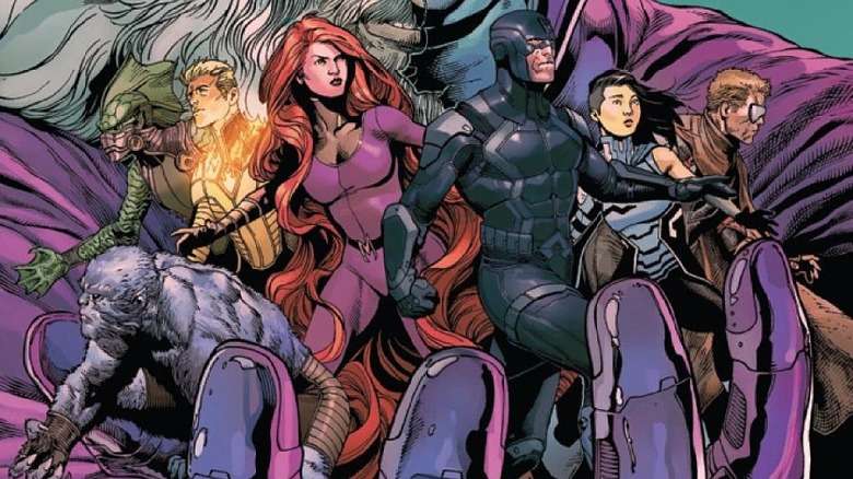 Inhumans in Kang's palm