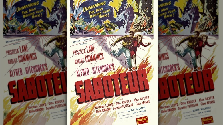 Saboteur movie poster