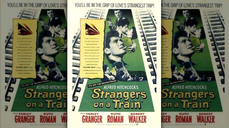 Strangers on a Train movie poster