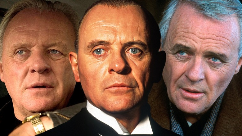 Composite image of Anthony Hopkins characters