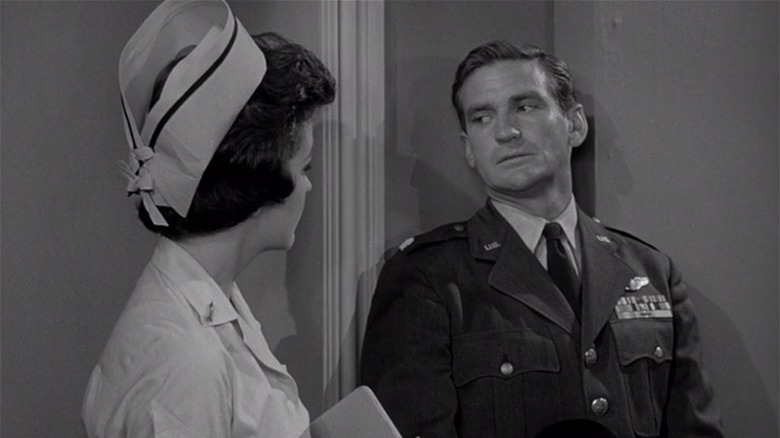 Nurse speaks with Rod Taylor Twilight Zone