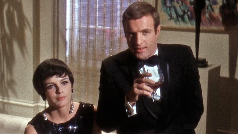 James Caan and Katharine Ross in Games
