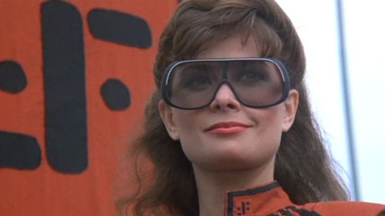 Diana with goggles