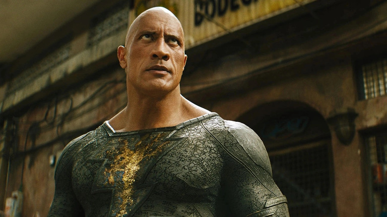 Black Adam preparing to fight Justice Society