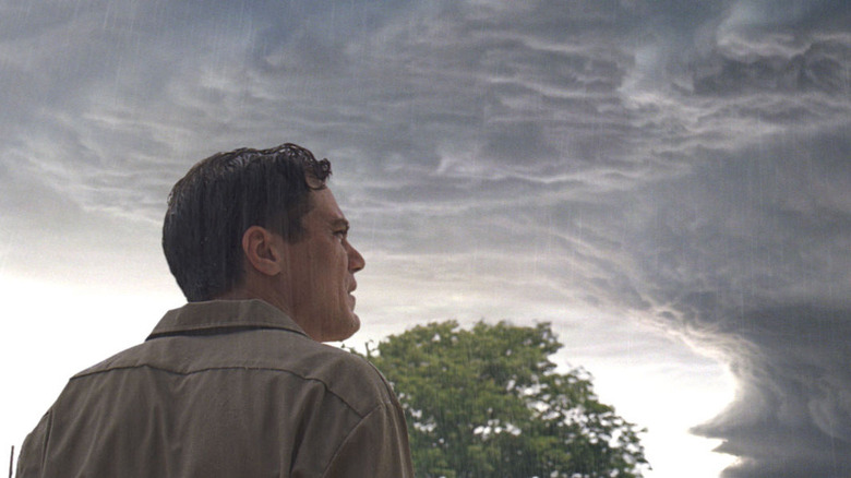 Michael Shannon watches storm