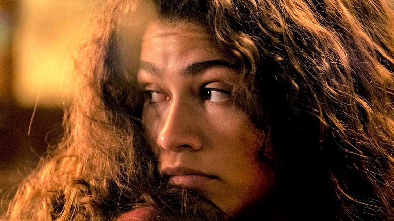 Zendaya as Rue in Euphoria