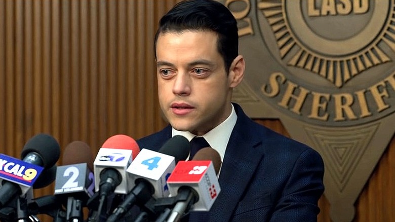 Rami Malek microphones