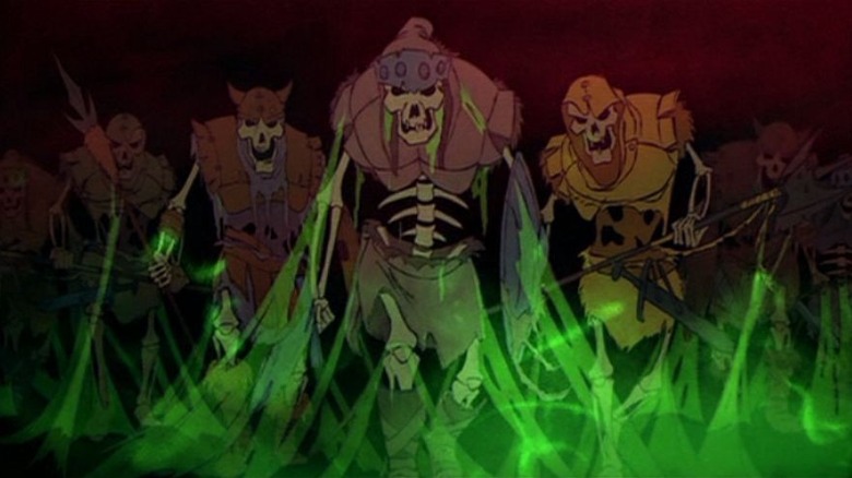Skeleton Soldiers in The Black Cauldron