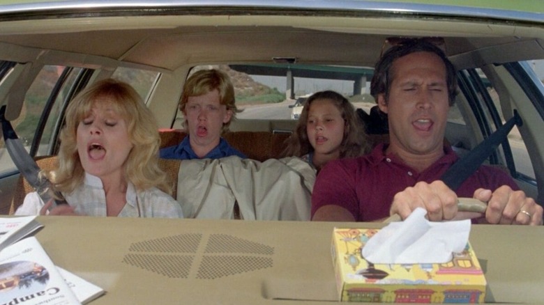 a happy family in VACATION