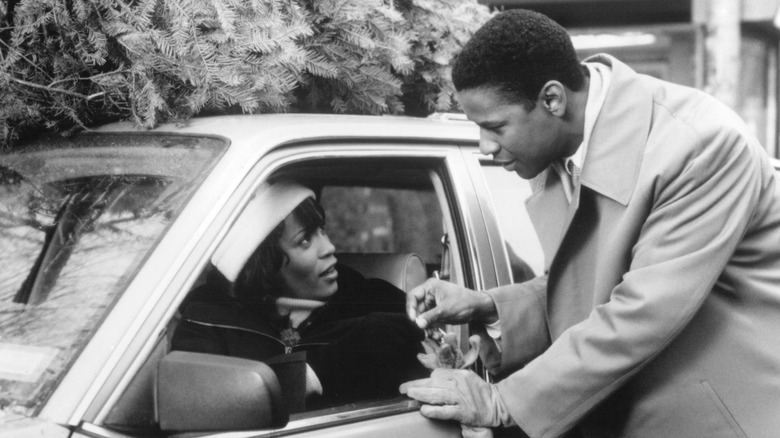 Denzel Washington and Whitney Houston in The Preacher's Wife