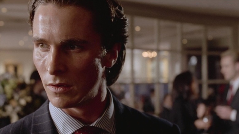 Patrick Bateman looking left American Psycho