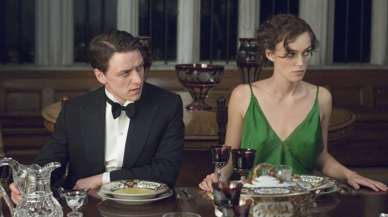 Keira Knightley and James McAvoy