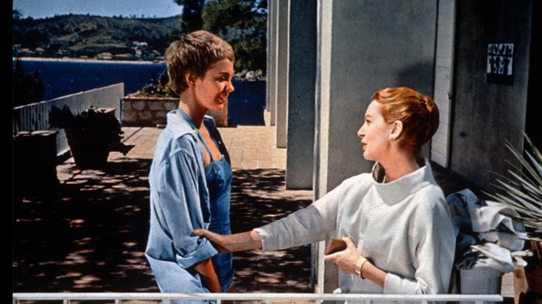 Deborah Kerr and Jean Seberg