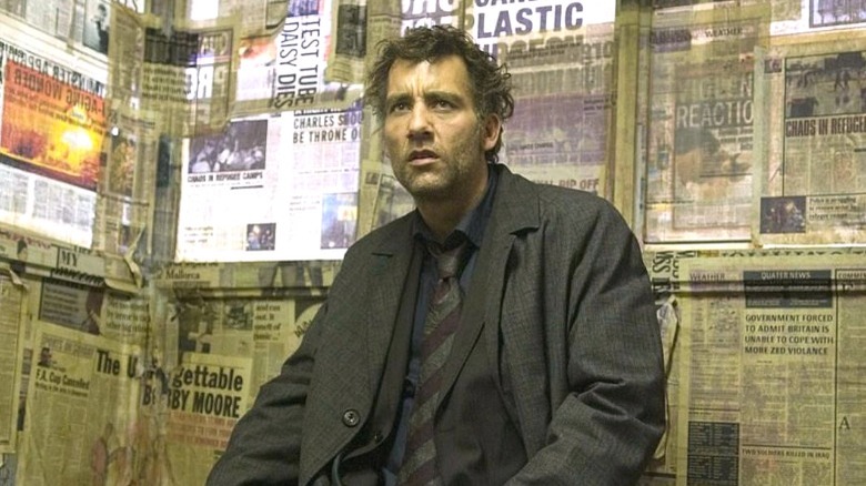 Clive Owen struggles with confusion and despair