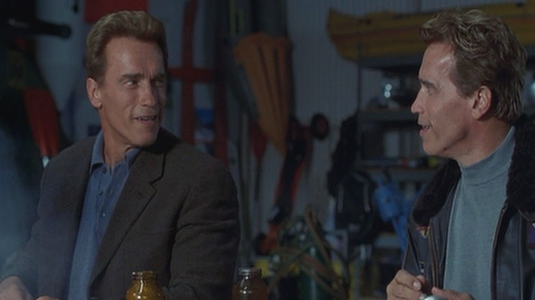 Arnold talks with another version of himself