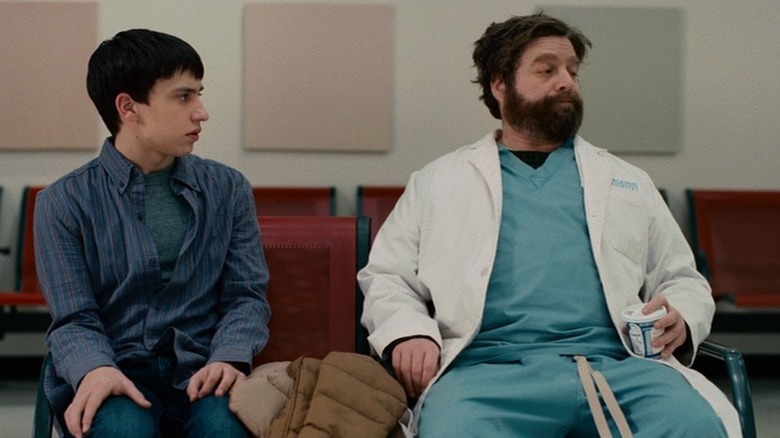 Craig sitting next to Billy in It's Kind of a Funny Story