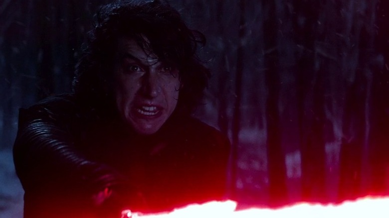 Adam Driver as Kylo Ren