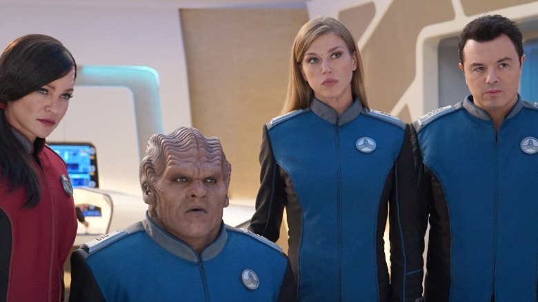 The cast of "The Orville"