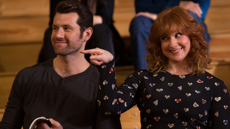 Billy Eichner and Julie Klausner in "Difficult People"
